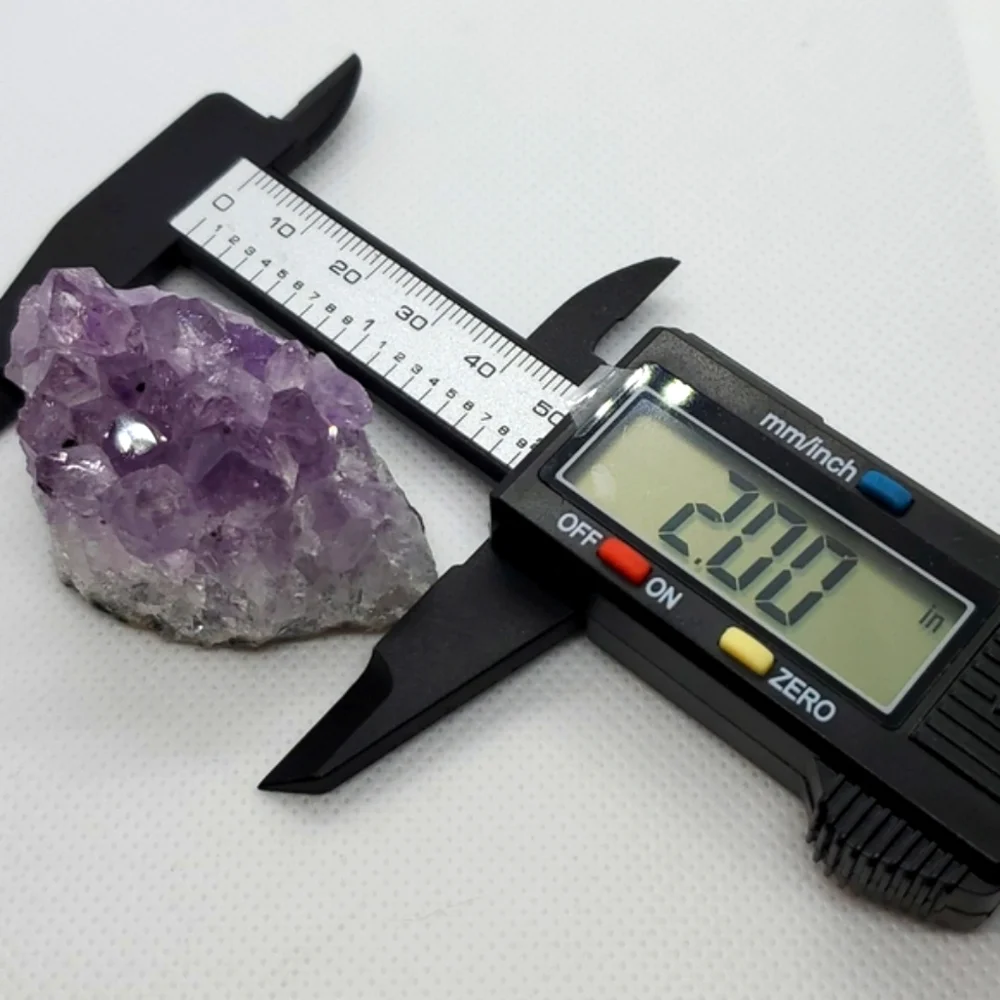 Amethyst Clusters Two Beautiful Pieces Dark & Light Colors #38 - Picture 6 of 13